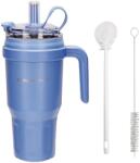 Charmline termobögre tetővel és szívószállal - kék - 1200 ml