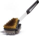 DAILY KISN Kétoldalas Grillkefe 42cm Rozsdamentes Acél és Sárgaréz Sörtékkel