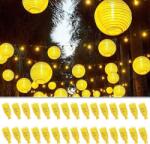 GLY075 LED Lampion Világítás 30db - Meleg Fehér Elemes Mini Lámpák Papírlámpásokhoz, Esküvőre, Partikra, Karácsonyi Dekorációhoz - Energiata