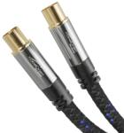 KabelDirekt 4K koaxiális antennakábel (anya-apa) - 3 m