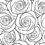 ReWallpaper öntapadós tapéta virágmintás fekete-fehér - 44, 5 cm x 7 m