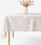 Goldea față de masă 100% bumbac - dovleci pe fond crem 100 x 100 cm Fata de masa