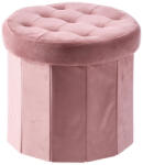 AdTrend Taburet catifea roz 38 x 36 cm (102119Cdeco)