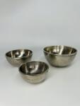  Set 3 boluri argintii Antique (90233ABC/R) Castron