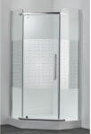 Belform Cabina dus pentagonala cu usa batanta Belform Maze 80x80 cm (27CB2832_GMZ (DR))