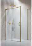 Radaway Cabina dus dreptunghiulara cu usa glisanta Radaway Idea Brushed Gold KDJ 110x120 cm, profil auriu periat (387041-99-01R/387054-99-01L)
