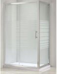 Belform Cabina dus dreptunghiulara cu usa glisanta Belform Grid 120x80 cm (27CB1802_GGR)