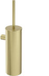 Deante Round Perie WC corp metalic, montaj pe perete, auriu mat (ADR_R721)
