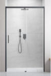 Radaway Usa dus glisanta Radaway Idea Brushed Gunmetal DWJ 140xH201 cm, montaj in nisa, profil gunmeral periat (387018-92-01R)