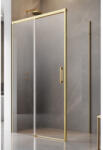 Radaway Cabina dus dreptunghiulara cu usa glisanta Radaway Idea Gold KDJ 100x70 cm, profil auriu (387040-09-01L/387048-09-01R)