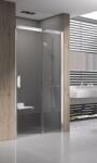 RAVAK Usa dus glisanta Ravak Matrix MSD2 120xH195 cm, montaj in nisa, profil satinat (0WPG0U00Z1)