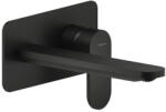 Nobili Baterie lavoar incastrata neagra mat Nobili Yoyo, pipa 20 cm (yo126198/1bm)