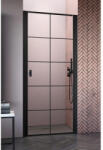 Radaway Usa dus batanta Radaway Nes Black DWJ I Factory 70xH200 cm, montaj in nisa, profil negru (10026070-54-55L)