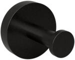 Bemeta Dark Cuier baie Ø5.5 cm, negru (104106060)