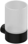 Kludi Vela R Pahar cu suport, negru mat (5897539)