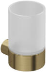 Kludi Vela R Pahar cu suport, auriu periat (brushed gold PVD) (58975N0)