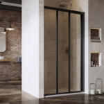 RAVAK Usa dus glisanta Ravak Supernova ASDP3 110xH198 cm, montaj in nisa, profil negru (00VD03R2Z1)