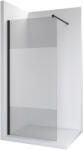 Roca Perete sticla dus Walk In Roca District 80xH200 cm, sticla 8 mm, profil negru mat (amb02080c6)