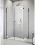 Radaway Cabina dus dreptunghiulara cu 2 usi batante si perete fix Radaway Arta DWD+S 105(60+45)x80 cm (386184-03-01R/386056-03-01L/386110-03-01)