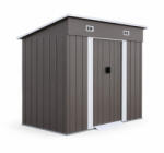 AGA Căsuță de grădină 217x174x110 cm Gri-maro (DS4318)