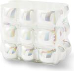 Polspotten Vază de sticlă Bubble 17, 5 cm transparentă (140-205-475)