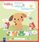 YoYo Books Belgium BV Moje první knížka s měkkými samolepkami Zvířata