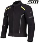SM Racewear Geaca moto textila SM Racewear MeshTech - Barbati - Vara - Ventilata integral - Protectii CE - Negru (GTM023-SNE)