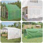 vidaXL Impatura cu ochiuri 2 buc. Verde 4 x 8 m 260 gsm PE GartenMobel Dekor (3429768)