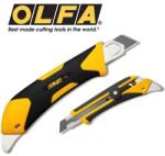 OLFA Cutter profesional OLFA 18 mm cu Comfort Grip si blocare liniara (L5-Al/LFB)