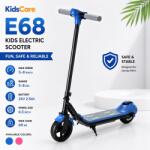 KidsCare Trotineta electrica pentru copii KidsCare E68, 110W, Bluetooth, lumini, albastra (KC_TE68_B) Trotineta