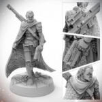 LexShop Starfinder Half-Elf Operative (5901414670276) Figurina