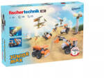 Fischertechnik Kit STEM Junior Max Modele Interactive cu Energie Solara - 10 Constructii - Fischertechnik (BO-F_576101)