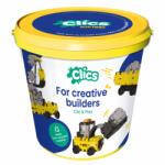 Clicstoys Set Clics de construit vehicule de constructie 5 in 1 (BO-clics_CB199-04)