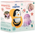 Clicstoys Joc cu magneti Magimals Pinguin si caracatita (BO-clics_401003)