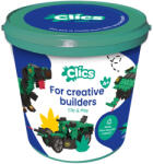 Clicstoys Joc de construit Clics Lumea dinozaurilor 6 in 1, Clicstoys (BO-clics_CB189-04)