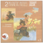 Egmont Toys Set 2 puzzle-uri magnetice Ursuletul de plus, Egmont Toys (BO-Egm_630713)