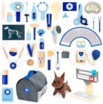 UMU Toys Joc de rol La medicul veterinar albastru, UMU Toys (BO-UM_1313)