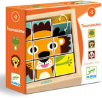 DJECO Puzzle din cuburi Tournanimo, Djeco (BO-DJ001953)