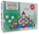 Cleverclixx Set magnetic de construit 125 piese, Cleverclixx (BO-CC-1028)