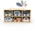 Speedy Monkey Set de 6 masinute din lemn, Speedy Monkey (BO-SM_SP1025)