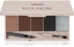 MUA Makeup Academy Brow Define paletă fard pentru sprâncene sub formă de pudră compactă cu aplicator 1 buc