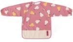 Petite&Mars Ben bavețică cu mâneci lungi 2 y+ Pink Pears 1 buc Bavata