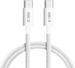 Tech-Protect USB-C adat- és töltőkábel - USB-C Tech-Protect Ultraboost Lite, 60W, 1m, ezüst