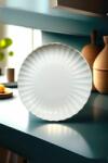 Hermia Dessert Plate Set (6 Pieces) Multicolor BNLZF21DUS600