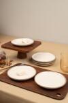  Hermia Cake Serving Set (6 Pieces) Cinnamon MOD19DUS6730P02