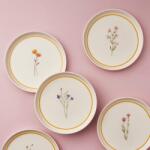  Hermia Dessert Plate Set (6 Pieces) Multicolor GBSBLB621DUE2955K