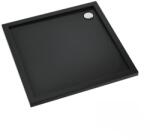 Schedline Sharper Black Mat cădiță de duș pătrată 90x90 cm negru 3S. S1K-9090/C/MG (3SS1K9090CMG)