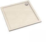 Schedline Sharper Cashmere Stone cădiță de duș pătrată 90x90 cm bej 3S. S1K-9090/PK/ST (3SS1K9090PKST)