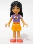 LEGO® Minifigurák Liann narancssárga nadrágban frnd0726 (frnd0726)