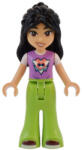 LEGO® Minifigurák Liann levendula színű pólóban frnd0728 (frnd0728)